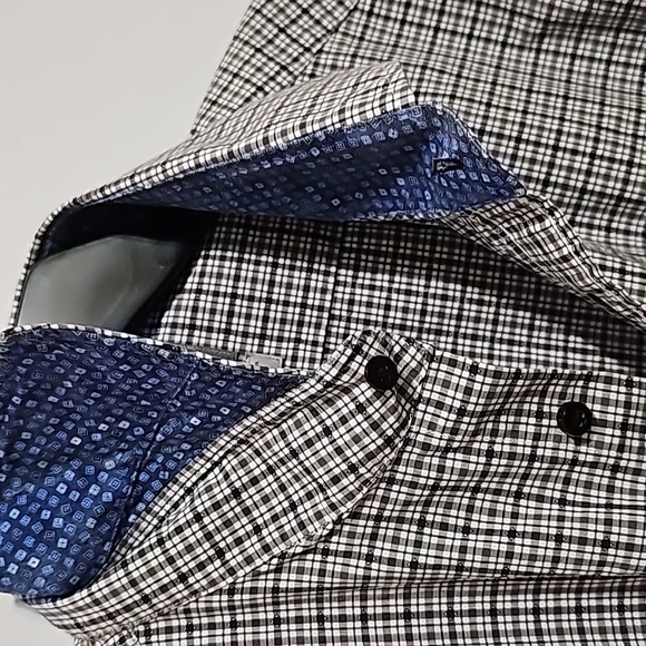 Thomas Dean Long Sleeve Dress Shirt - Picture 10 of 11